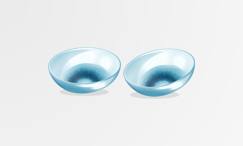 Clear Contact Lenses