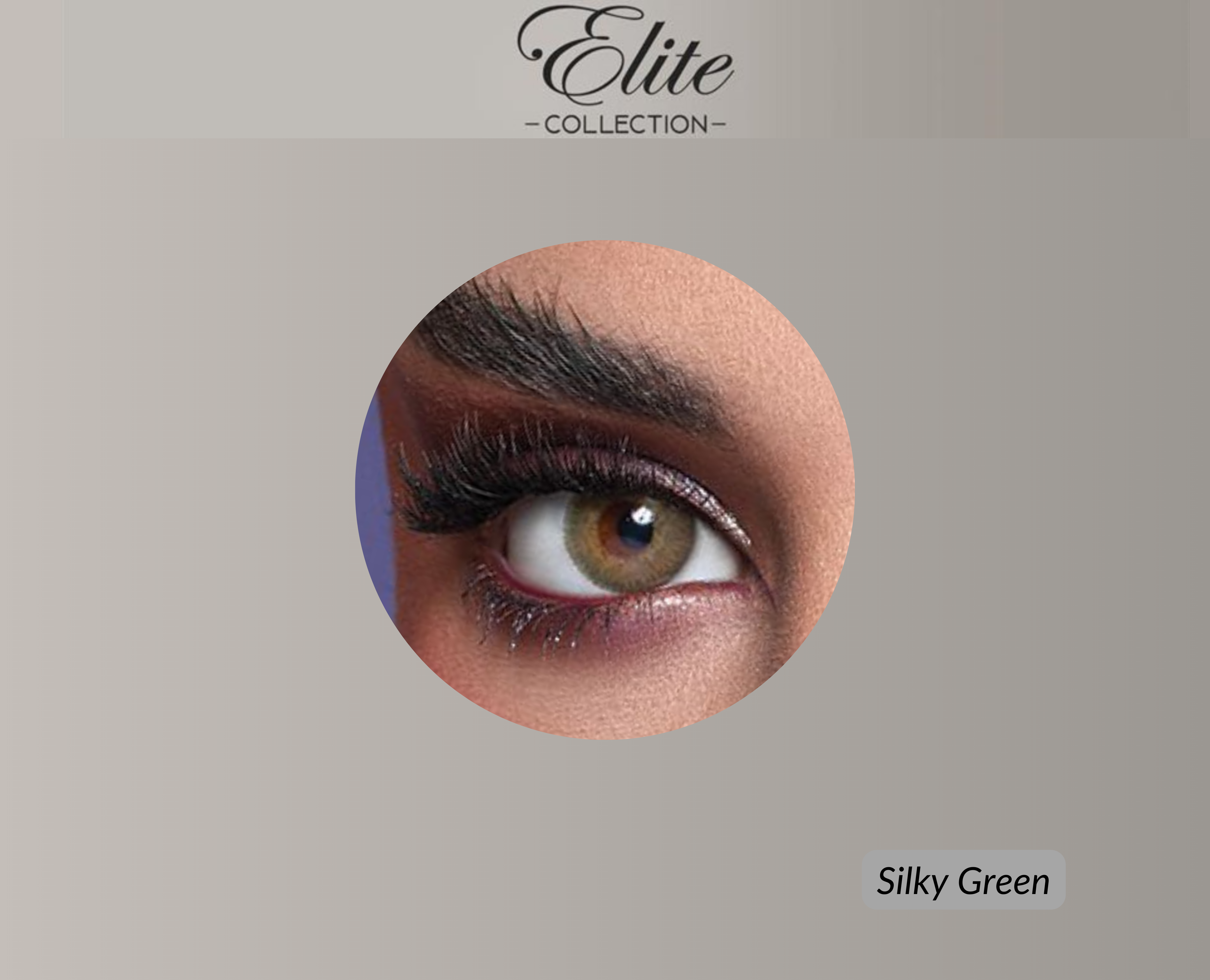 Bella Elite Colored Lenses - Silky Green