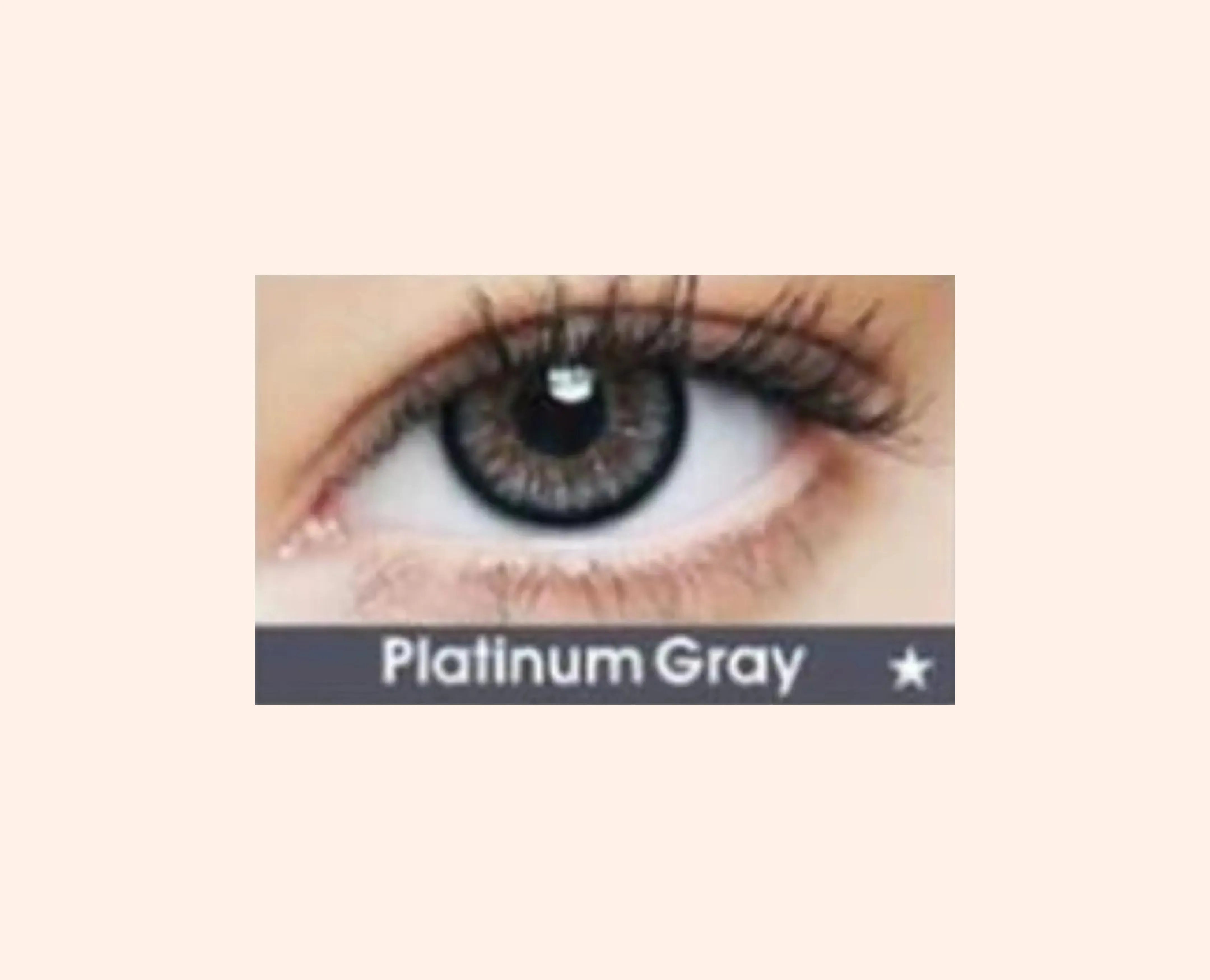 Eye Dia Partywear Platinum Gray