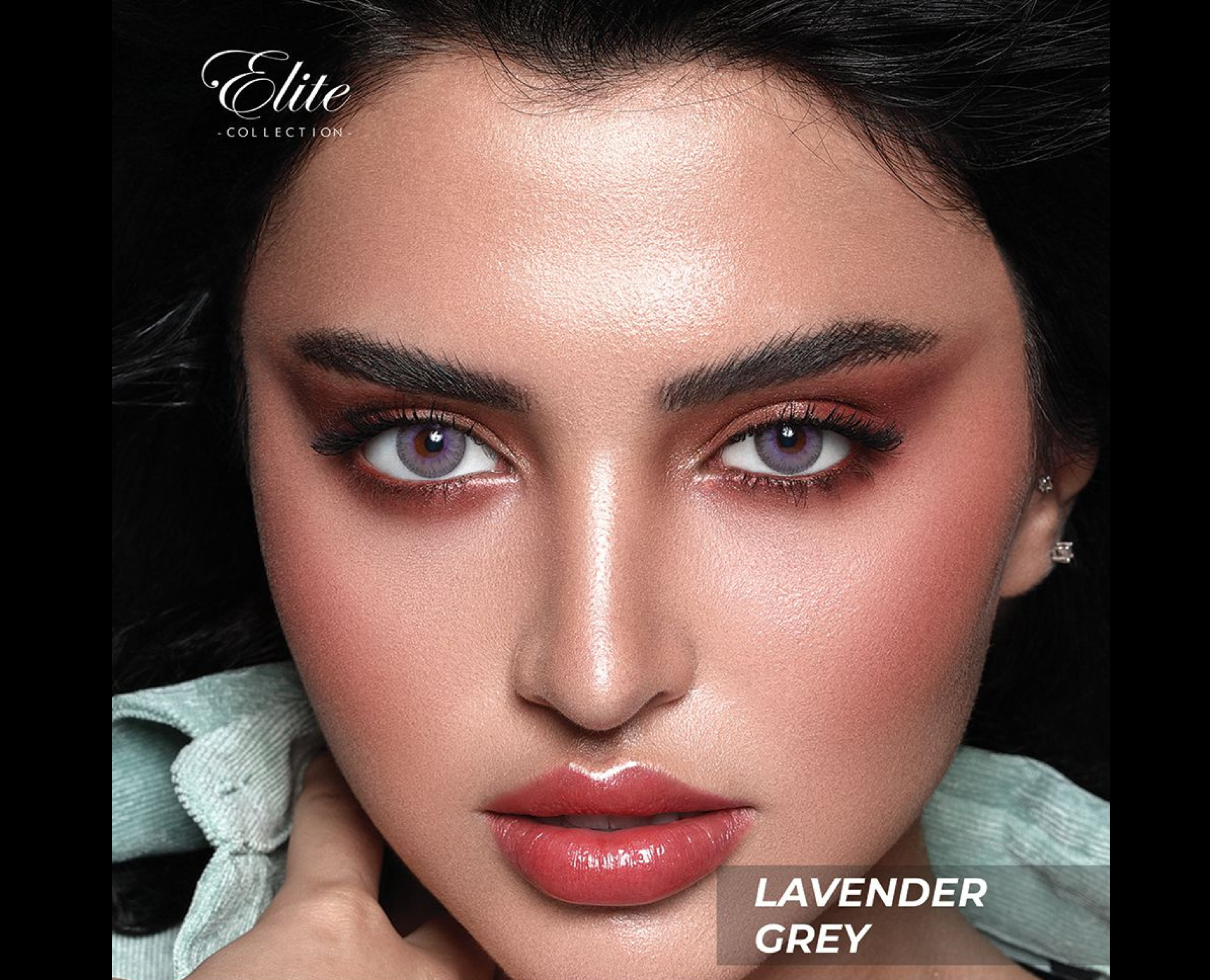 Bella Elite Colored Lenses - Lavender Grey