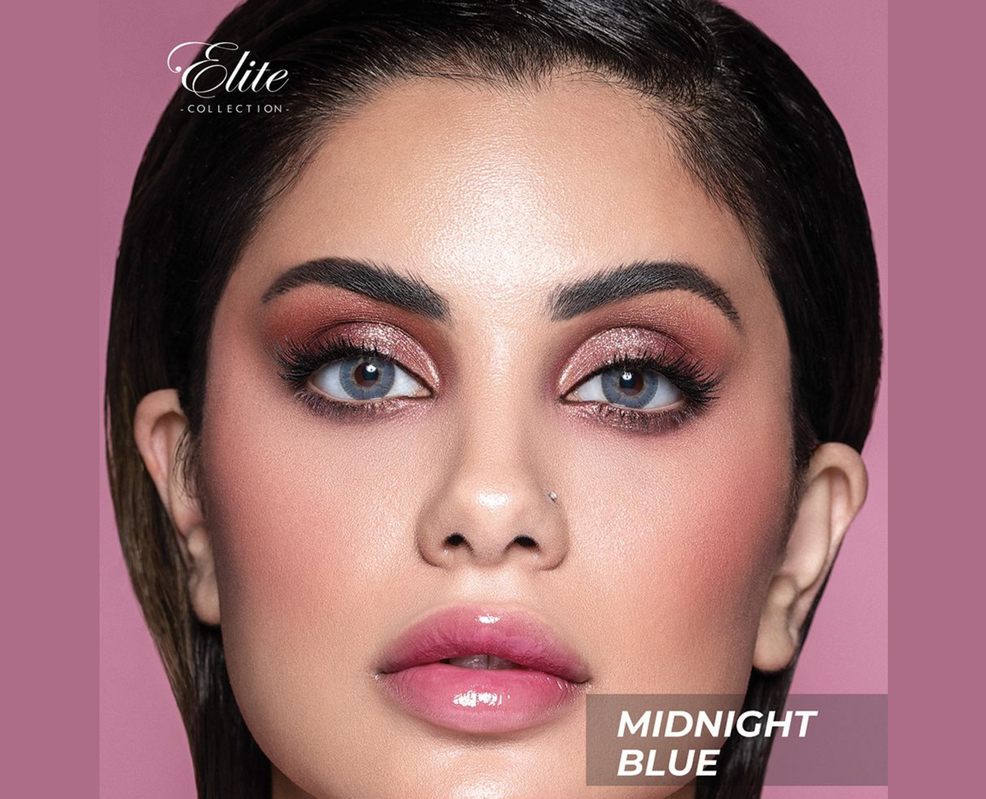 Bella Elite Colored Lenses - Midnight Blue
