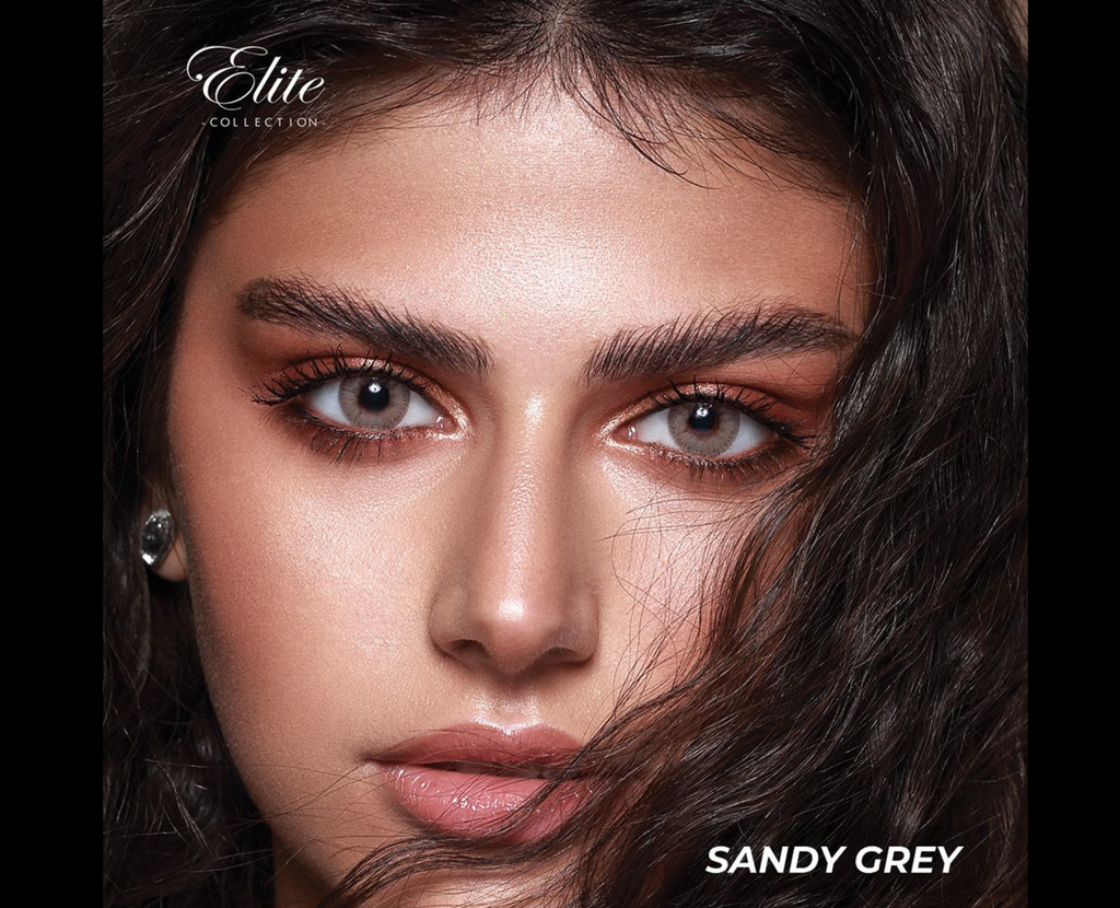 Bella Elite Colored Lenses - Sandy Grey
