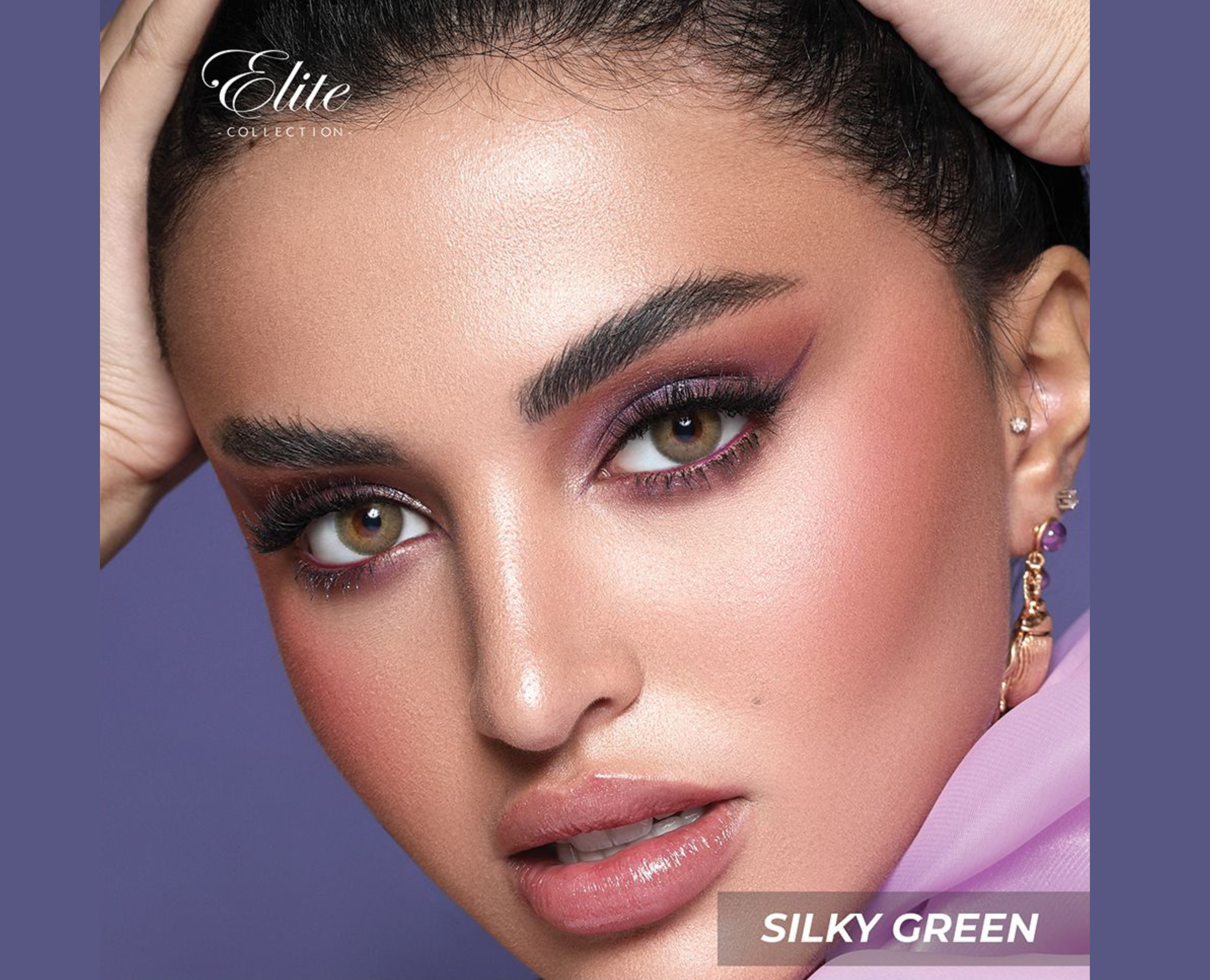 Bella Elite Colored Lenses - Silky Green