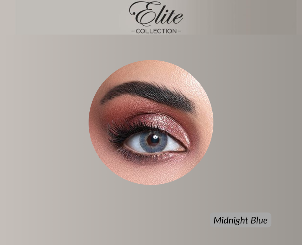 Bella Elite Colored Lenses - Midnight Blue