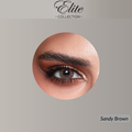 Bella Elite Colored Lenses - Sandy Brown