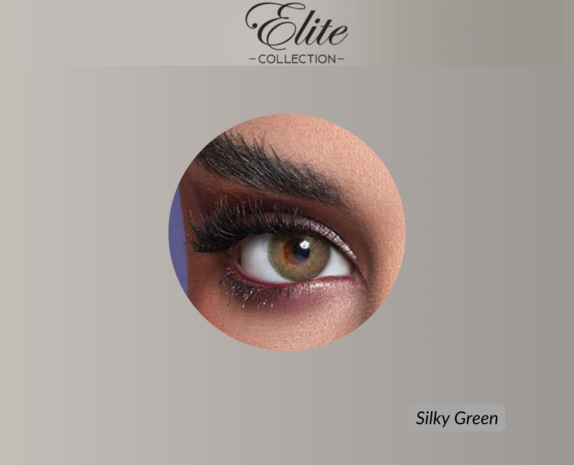 Bella Elite Colored Lenses - Silky Green