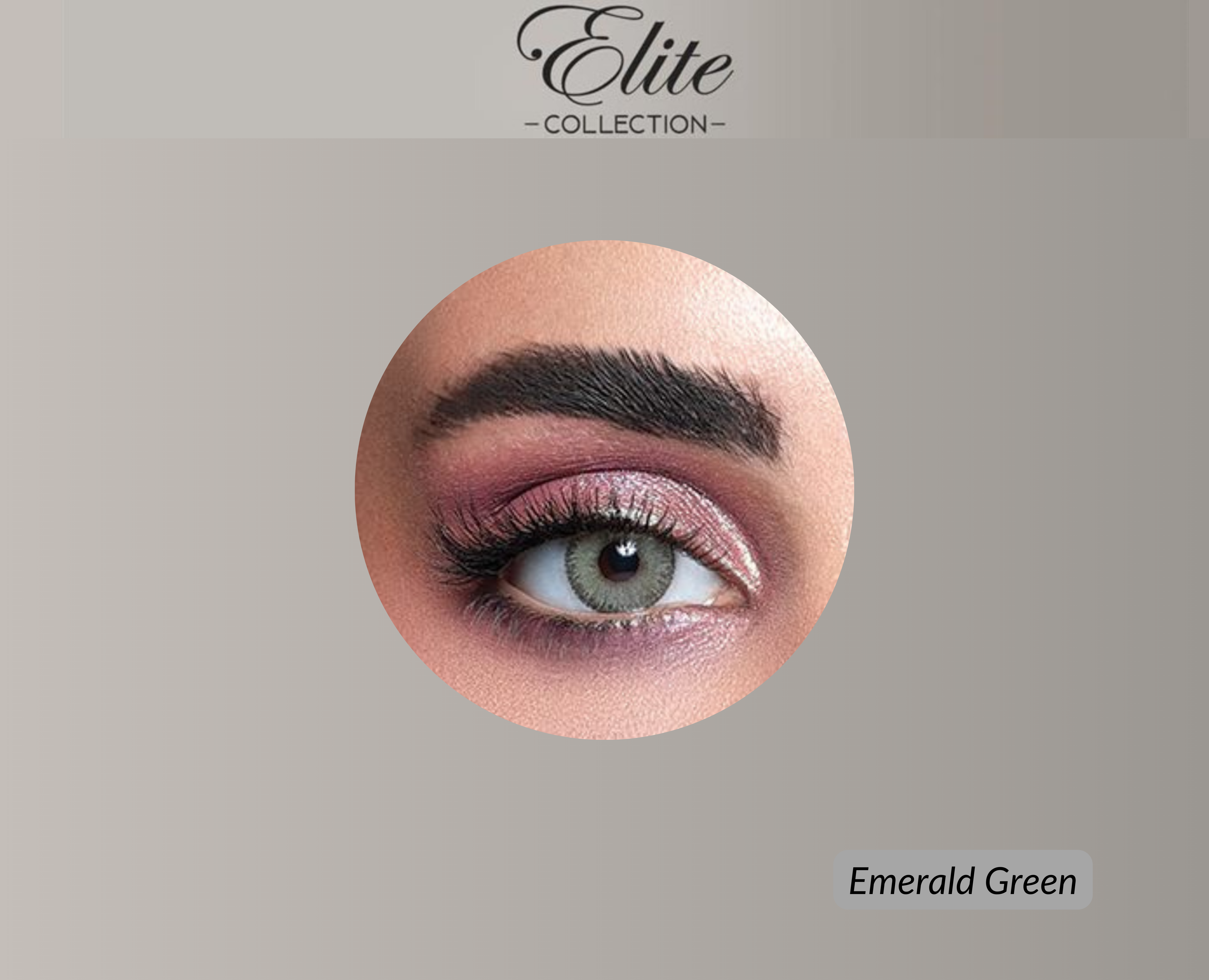 Bella Elite Colored Lenses - Emerald Green