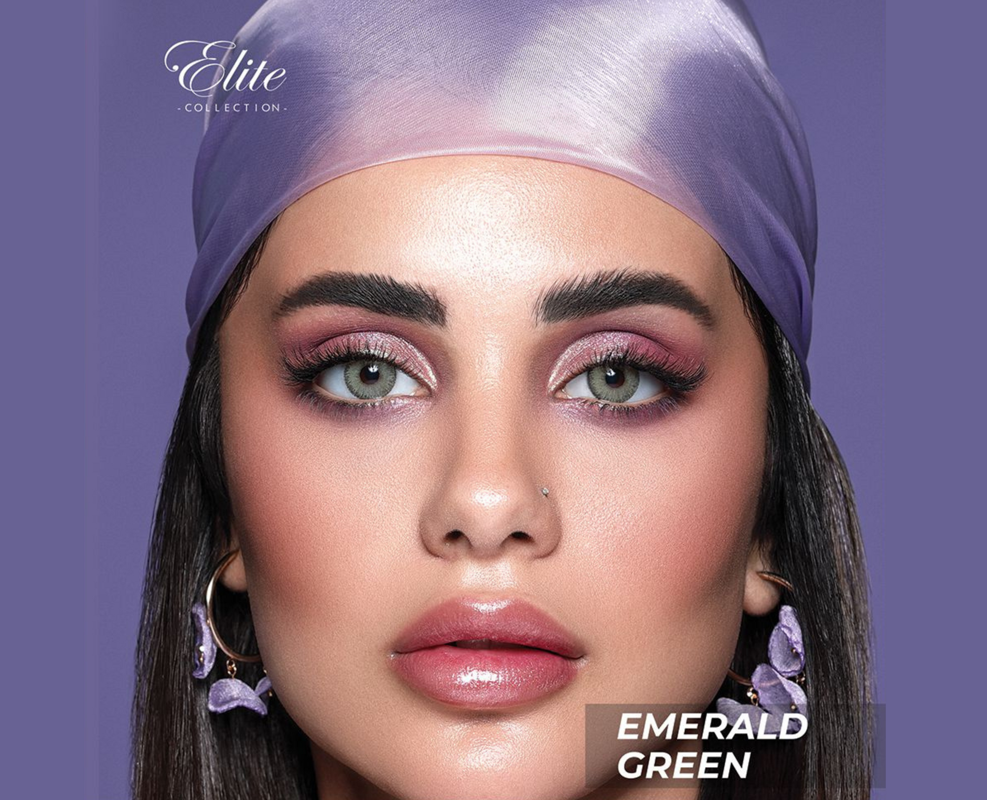 Bella Elite Colored Lenses - Emerald Green