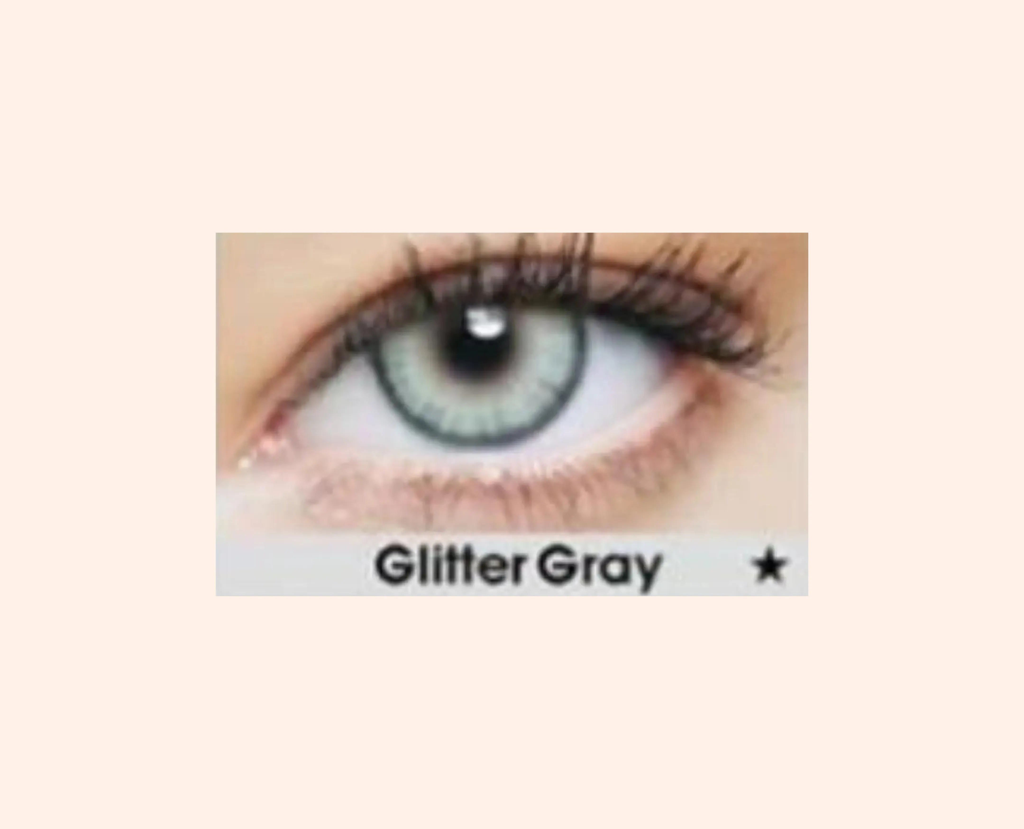 Eye Dia Partywear Glitter Gray