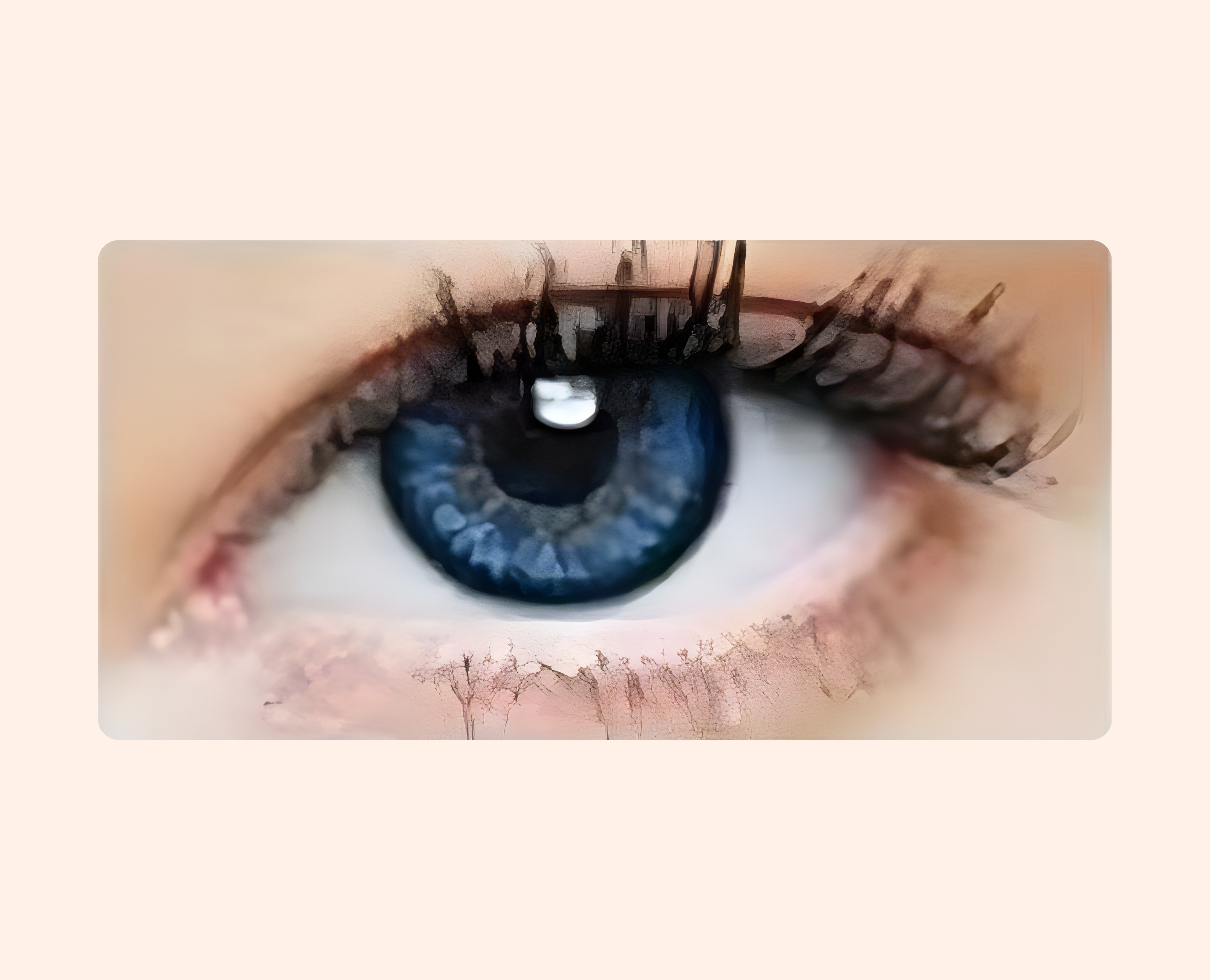 Eye Dia Partywear Blue Rain