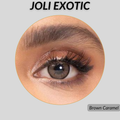 Joli Exotic Colored Lenses - Brown Caramel