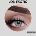 Joli Exotic Colored Lenses - Emerald Blue