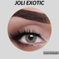 Joli Exotic Colored Lenses - Green Emerald