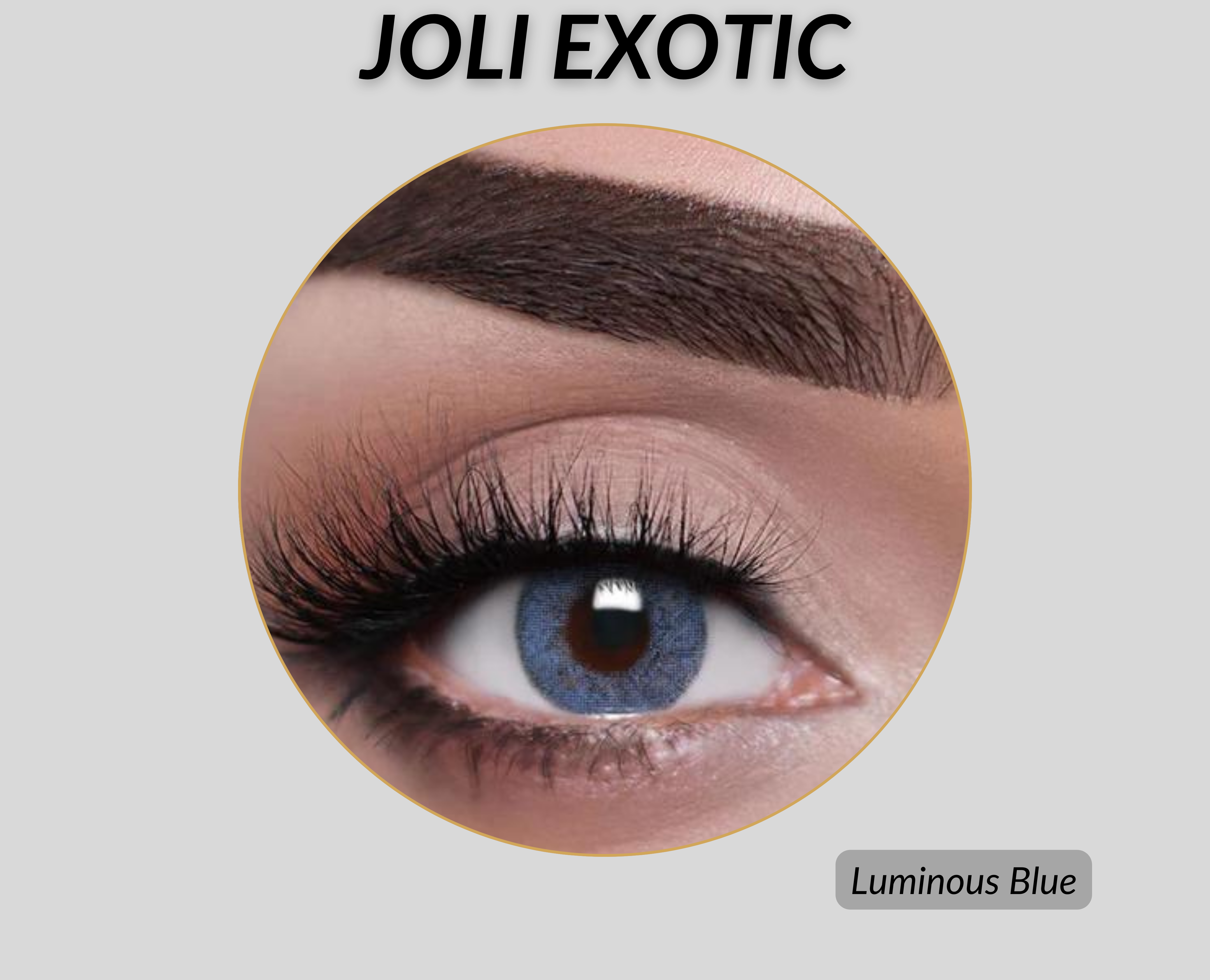 Joli Exotic Colored Lenses - Luminous Blue