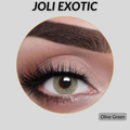 Joli Exotic Colored Lenses - Olive Green