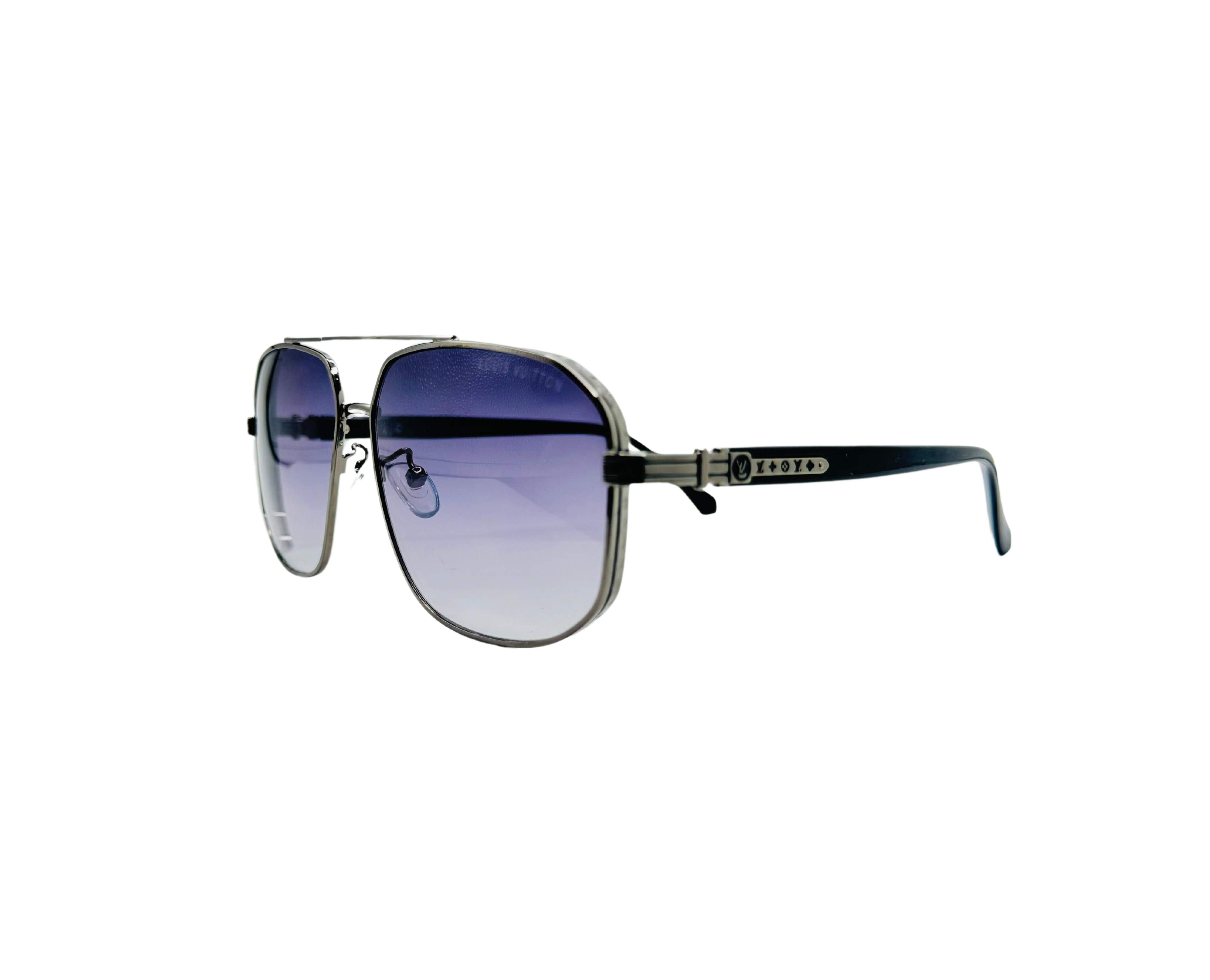 NS Deluxe - 314 - Bluish Gray Gradient - Sunglasses