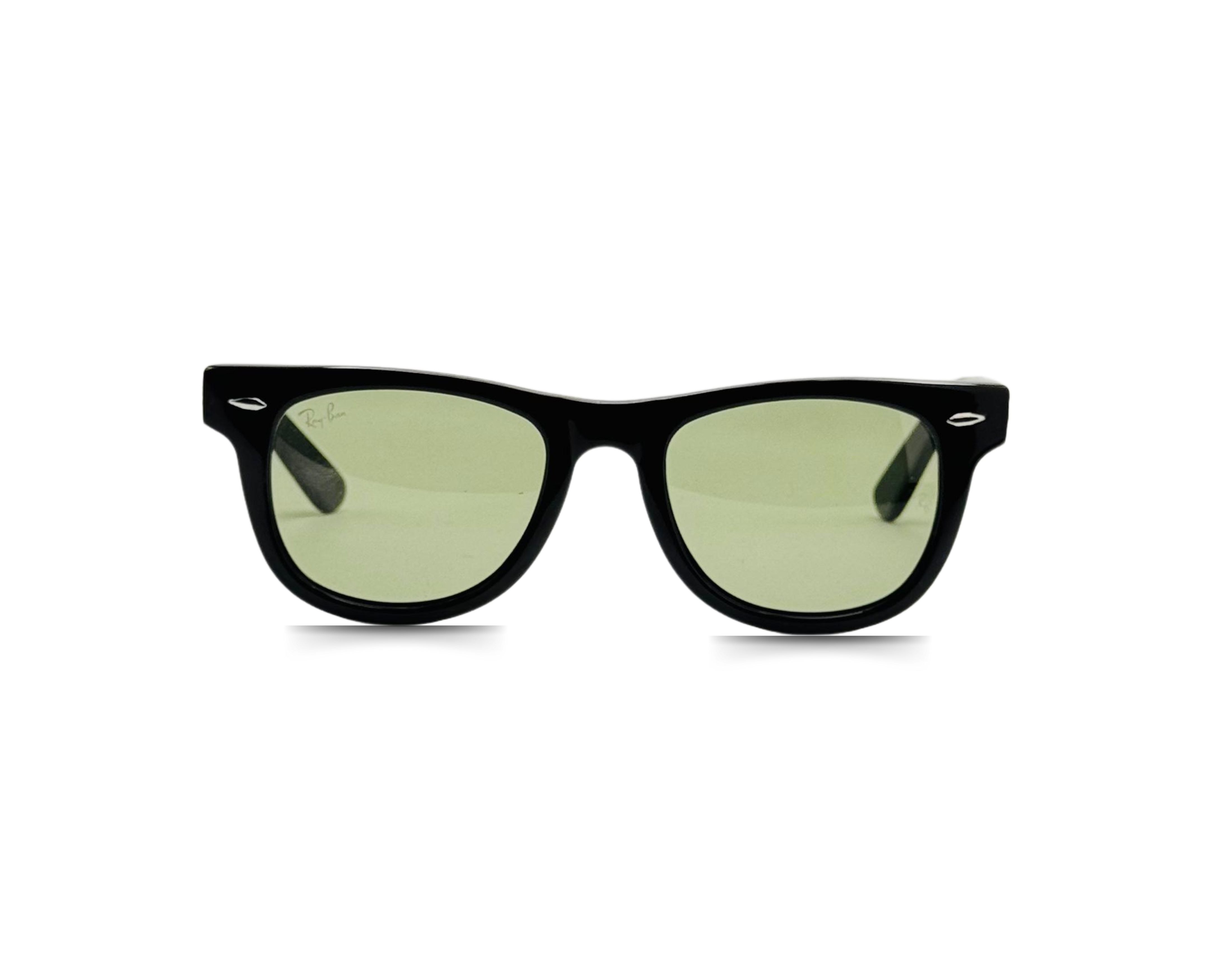 NS Luxury - 2140 - Black Green - Wayfarer - Sunglasses