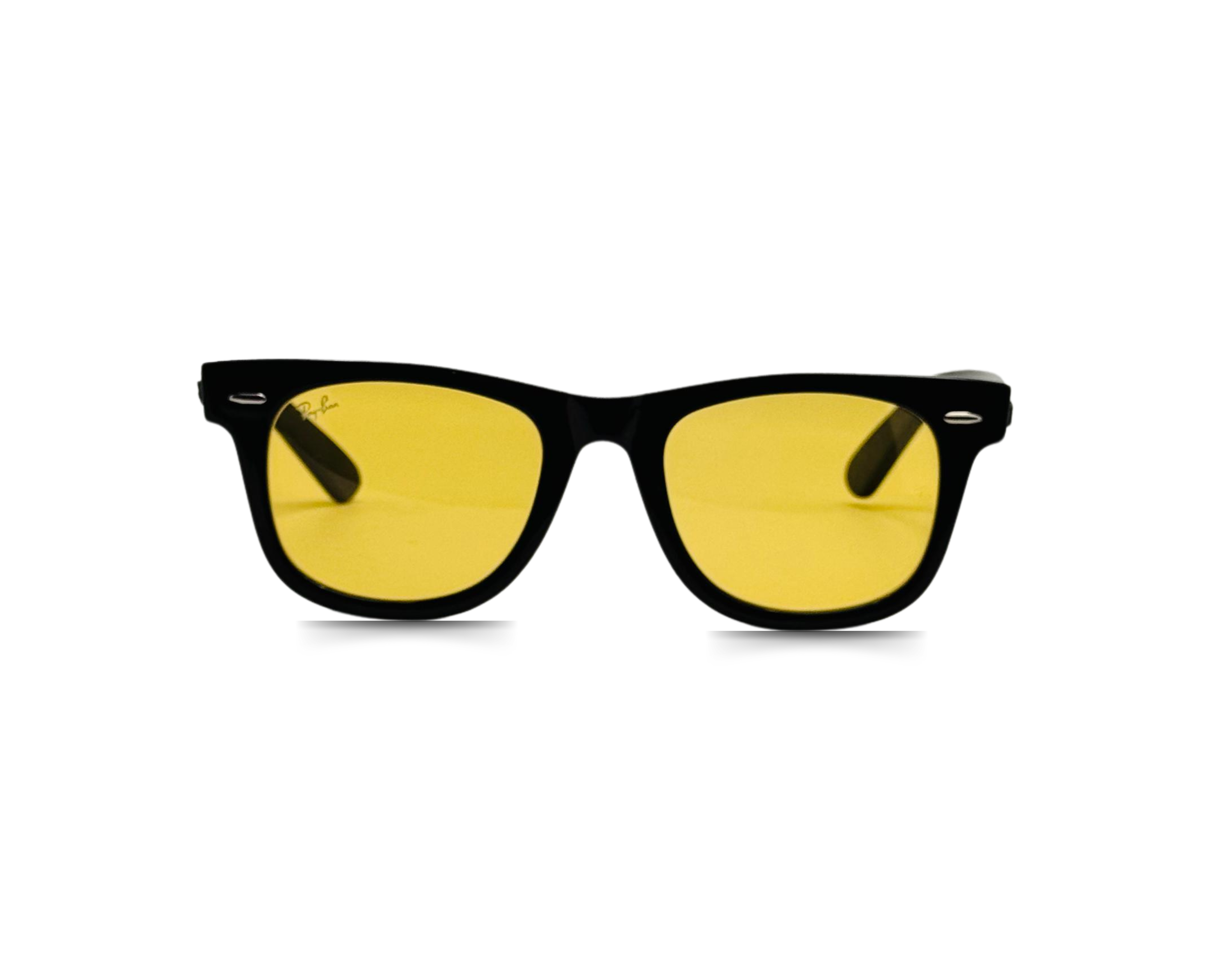 NS Luxury - 2140 - Black Yellow - Wayfarer - Sunglasses