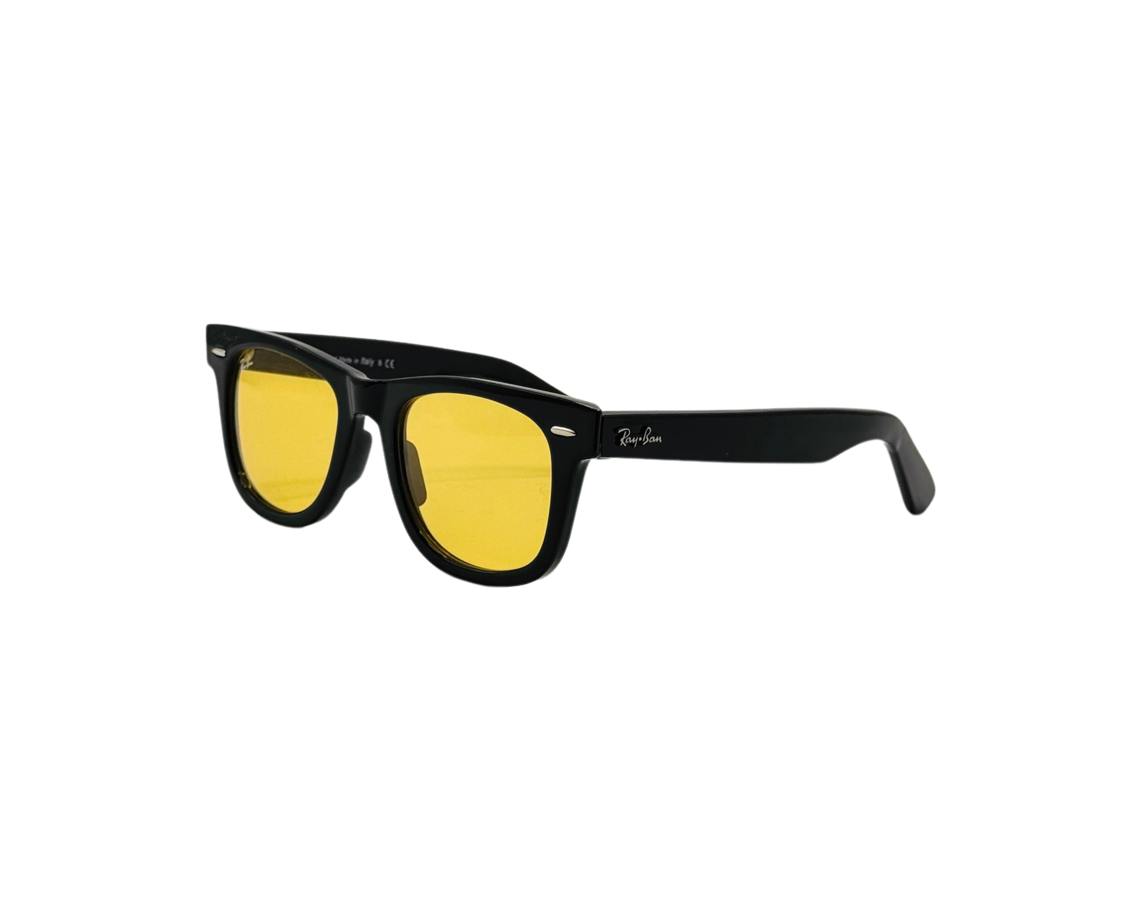 NS Luxury - 2140 - Black Yellow - Wayfarer - Sunglasses