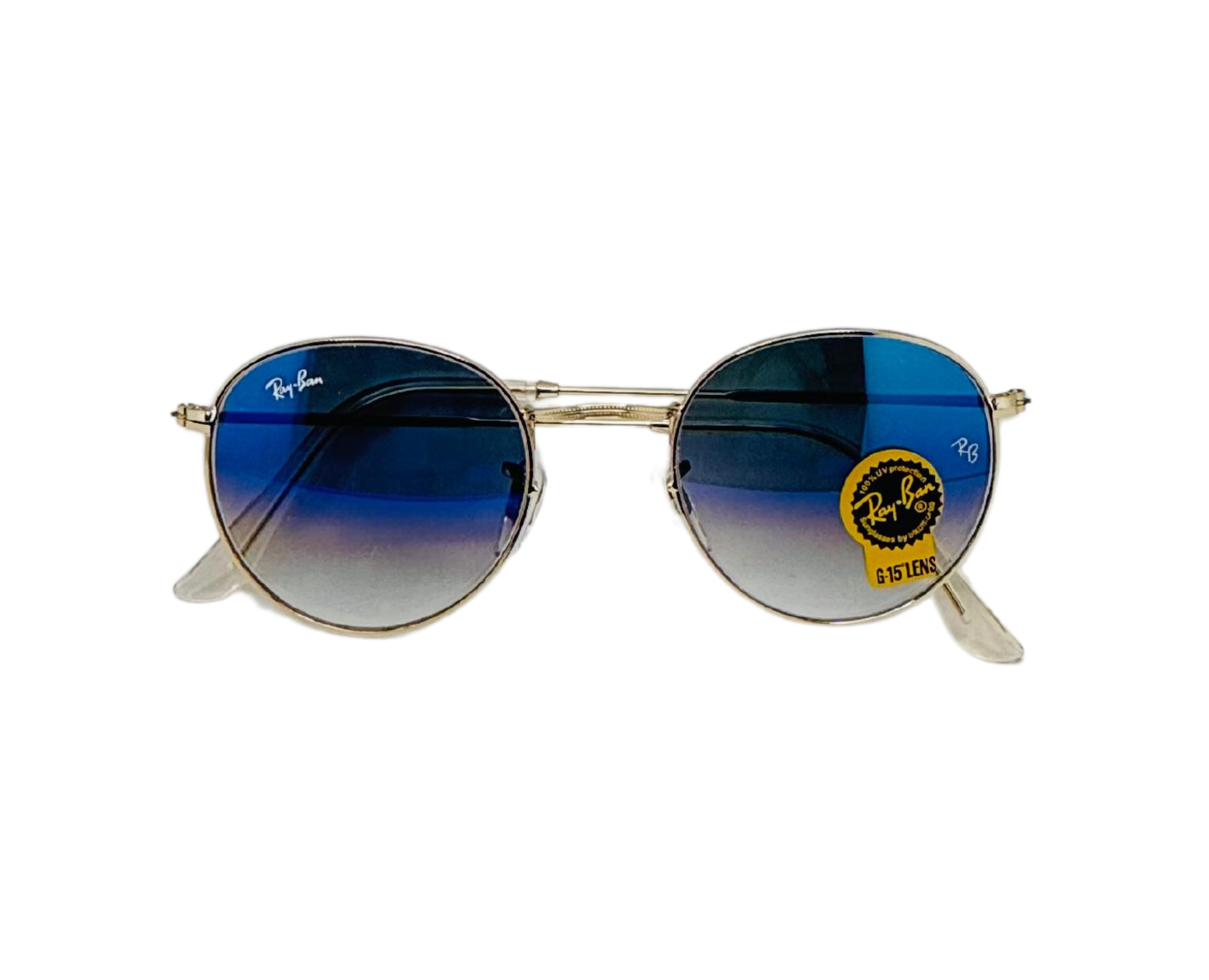 NS Deluxe - 3447 - Silver/Blue - Sunglasses